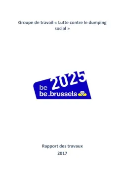 Rapport du GT Lutte contre le dumping social